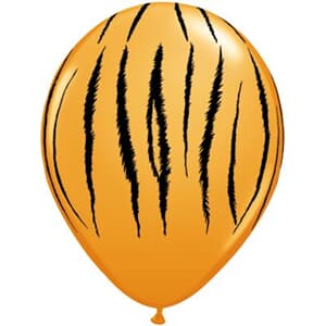 Qualatex Balloons Tiger Stripes 28cm