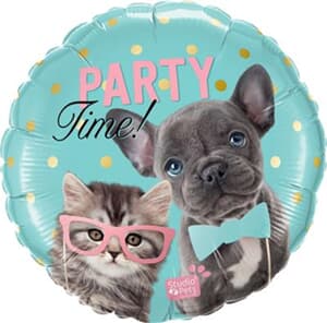 Qualatex Balloons Studio Pets - Party Time Pets 45cm