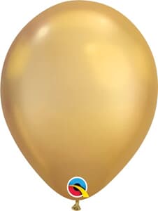 Qualatex Balloons Chrome Gold 28cm #