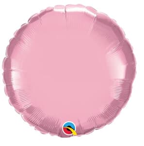 Circle Foil Pearl Pink 45cm Unpackaged
