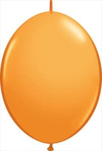 Quicklink Balloons 30cm Orange Qualatex