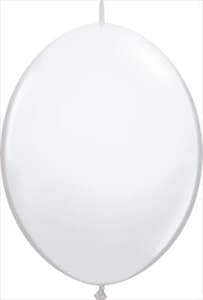 Quicklink Balloons 15cm White Qualatex