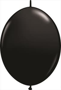 Quicklink Balloons 15cm Onyx Black Qualatex