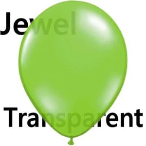 Qualatex Balloons Jewel Lime 40cm