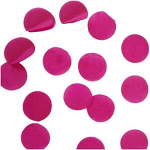 Confetti Paper 2.2cm circles Hot Pink 500 gr